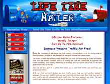 Tablet Screenshot of lifetimemailer.info